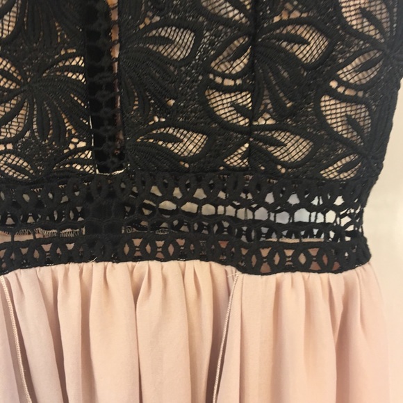 City Triangles High Low Dress Size 7 Dusty Rose - Picture 2 of 8